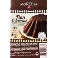 Flan entremets Chocolat Monbana