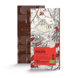 Tablette chocolat 75% Mokaya Cluizel